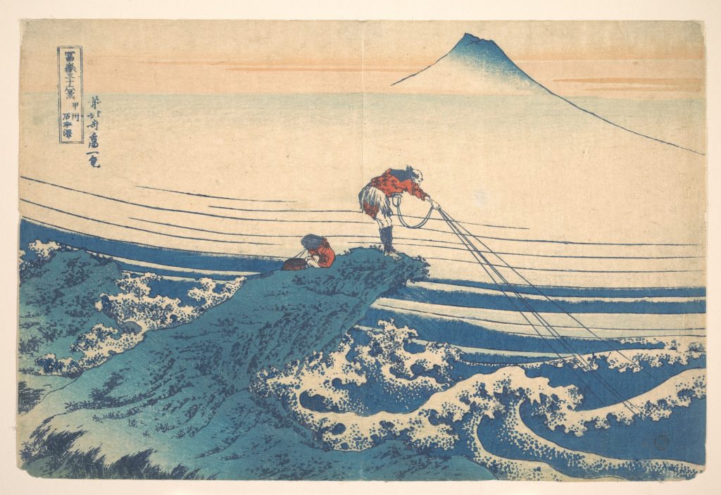 Kajikazawa in Kai Province - Hokusai